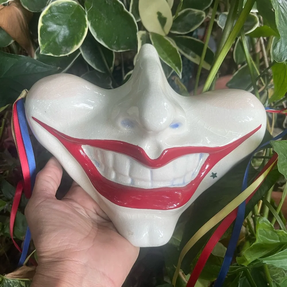Mask cast of thousands 1979 Half Jocker Clown mask